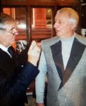 James `The Tailor' Pendlebury with Mike Summerbee